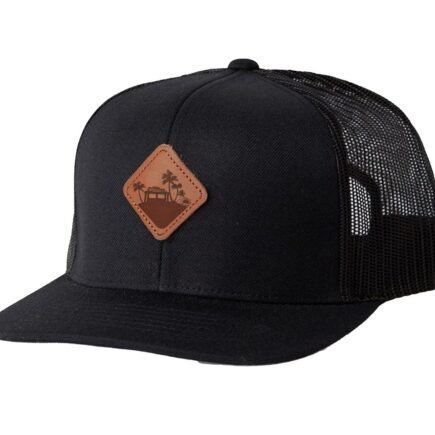 SW Icon Leather Patch Hat – $40